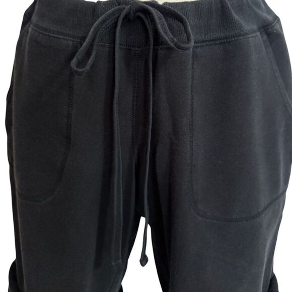 Champion C9 Black Sweatpants Bermuda Shorts Size S - Picture 3 of 11